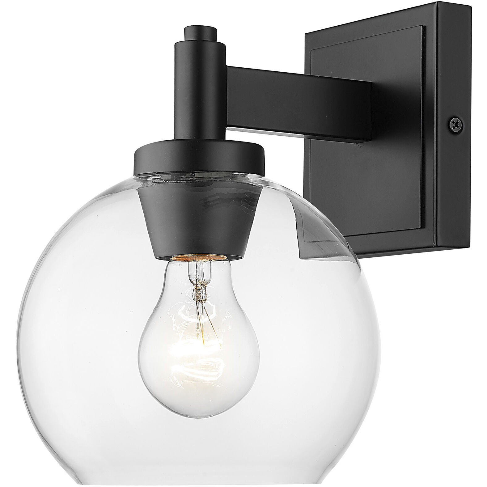 Galveston 1 Light 8.13 inch Matte Black Vanity Light Wall Light